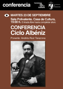 CARTEL conferencia ALBENIZ