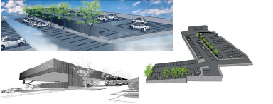 imagen del proyecto de aparcamiento con más de 300 plazas en Torrelodones